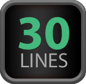 30 lines