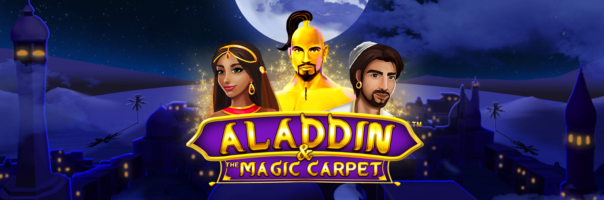 Aladdin and the Magic Carpet header banner