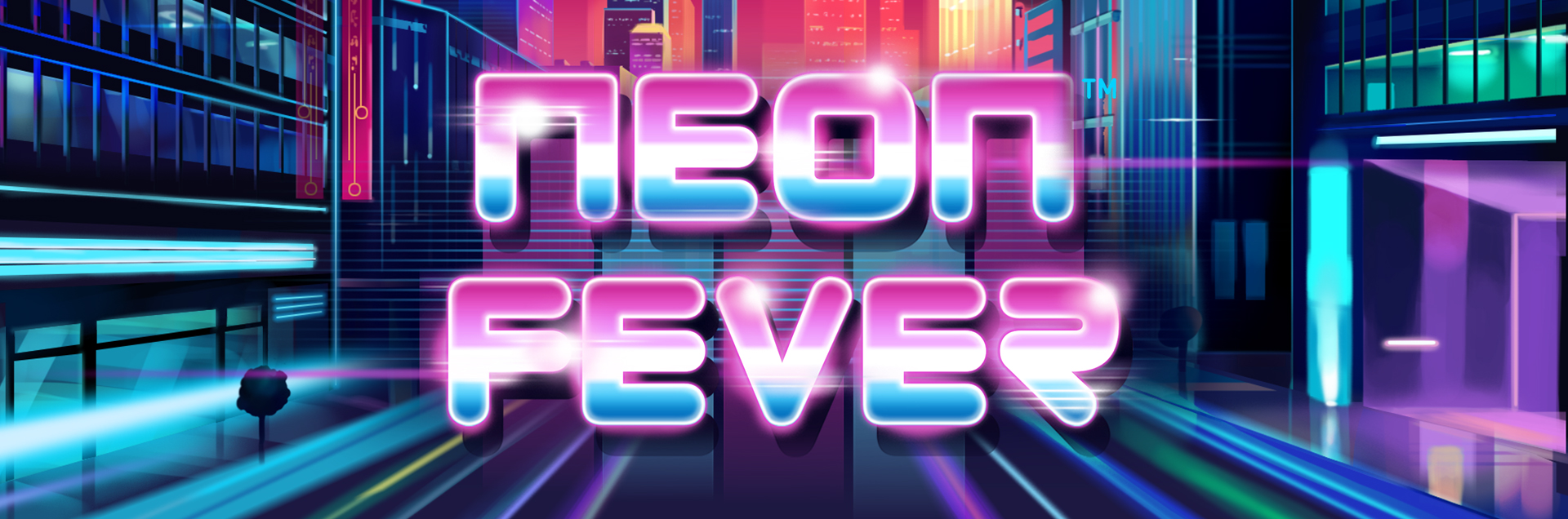 Neon Fever header homepage games