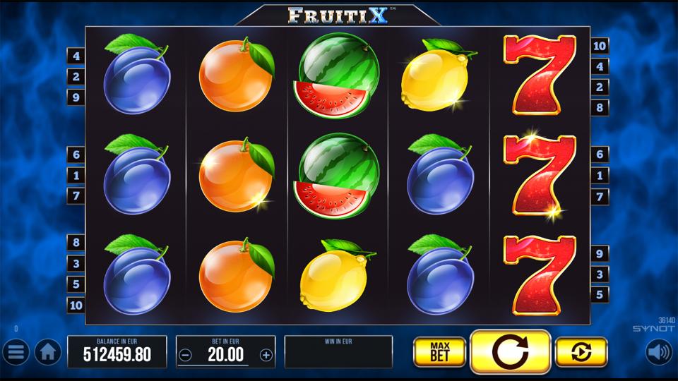 FruitiX reels