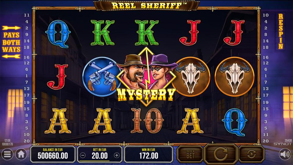 Reel Sheriff wild mystery