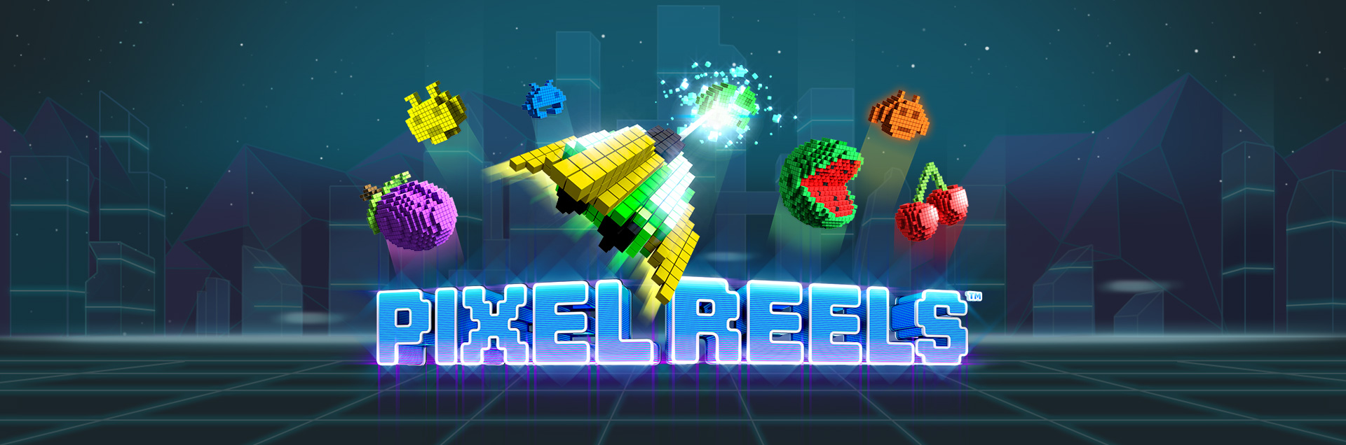 Pixel Reels header games